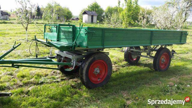 Przyczepa rolnicza Niemiecka 57 t Fischer Aleksandrów