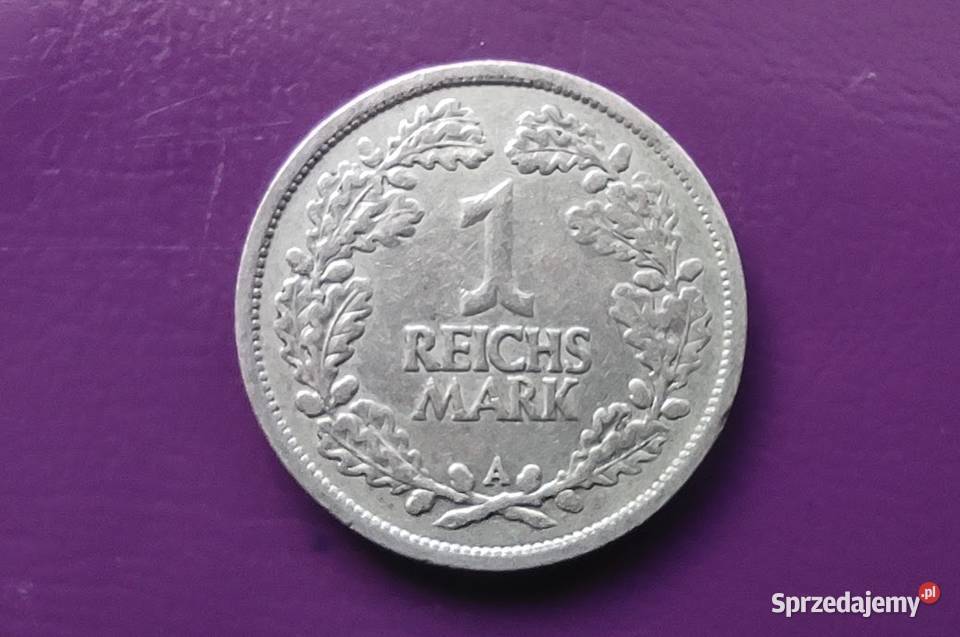 Moneta 1 REICHSMARKA 1925 A Srebro Kolekcje