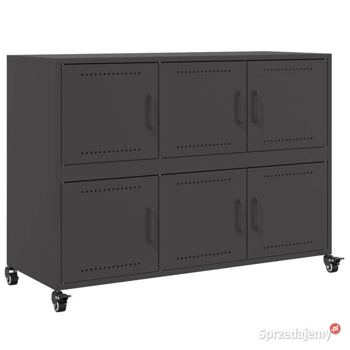 Szafka czarna 1005x39x72 stal WM846740 mazowieckie Warszawa sprzedam