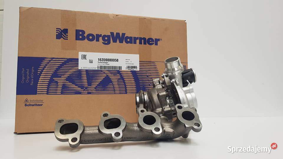 Turbosprężarka BorgWarner KKK 16359880058 Turbosprężarki Siedlce