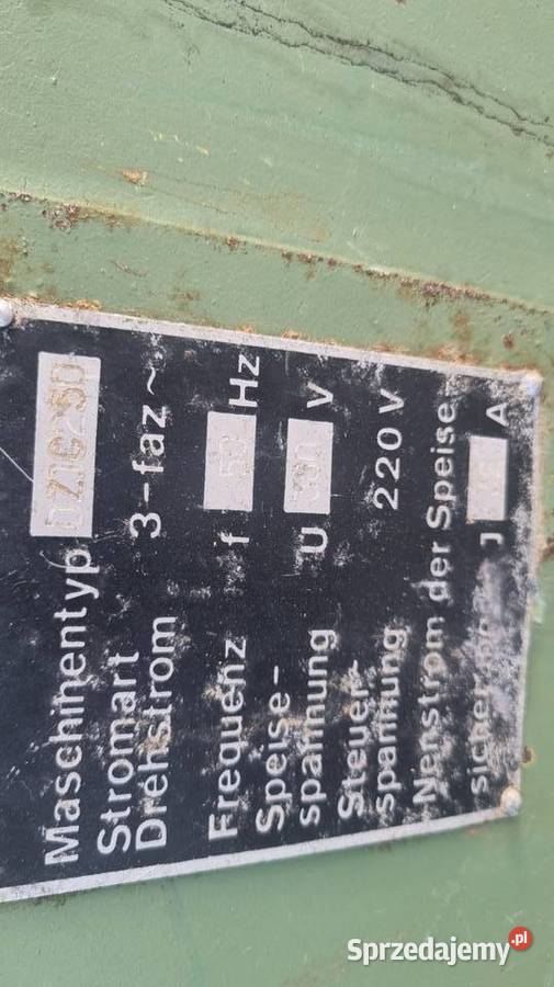 SAFO DZJC 250 Szlifierka długotaśmowa