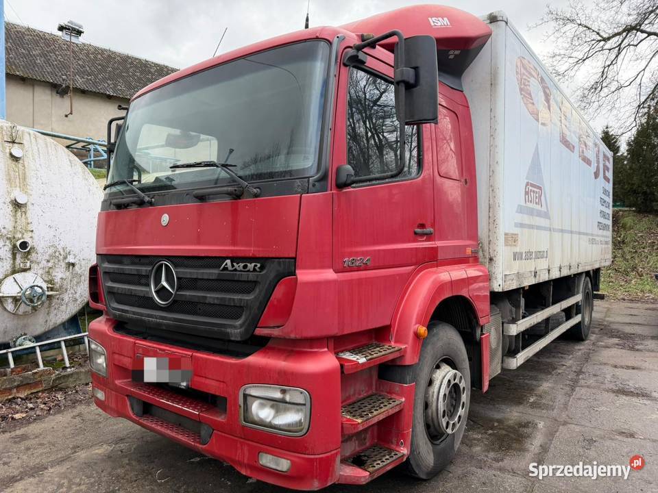 Mercedes Axor 1824 kontener winda
