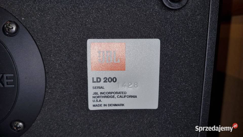 Kolumny monitory JBL LD 200 2x100W 8ohm 91dB Warta sprzedam