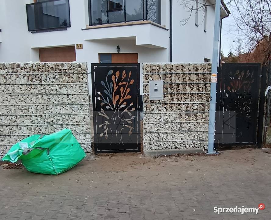 NOWOCZESNA FURTKA wycinana plazmą CNC według sprzedam