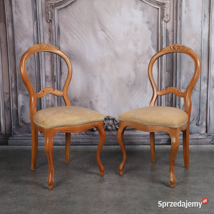 ARTexpert Para krzeseł Ludwik krzesło krzesła Dobrzany