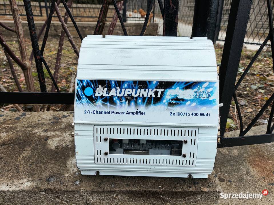 Wzmacniacz samochodowy 2 kanałowy BLAUPUNKT GTA Niegowonice