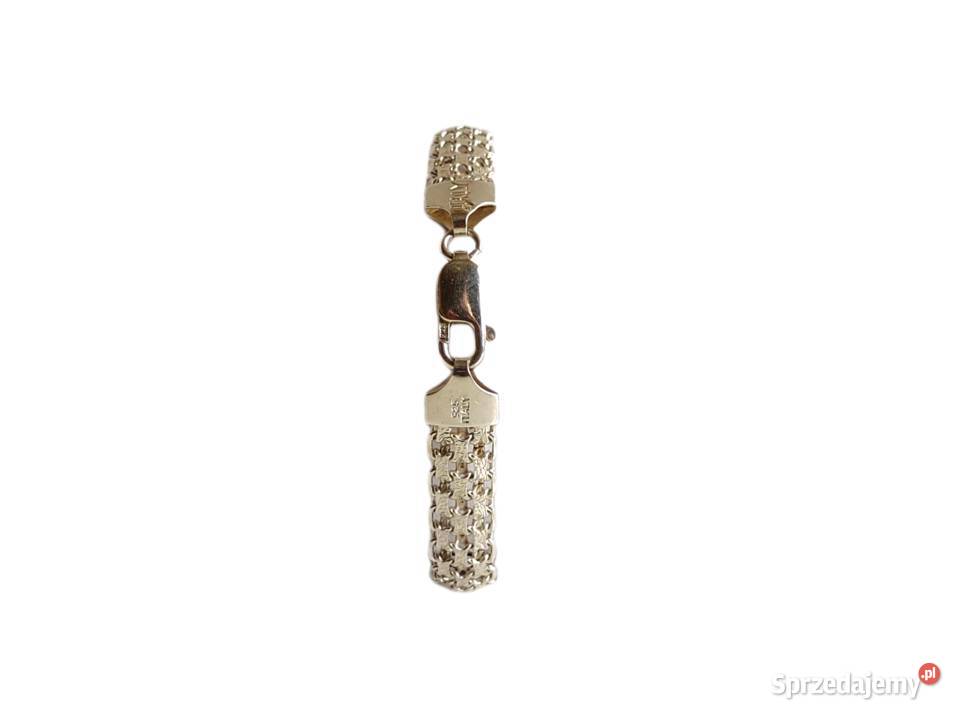 7349 Efektowna Włoska Diamentowana Bransoletka