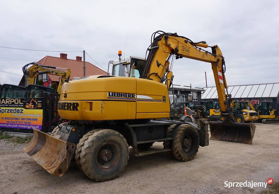 Koparka kołowa Liebherr A 314 2006 Koparki Jeziorko sprzedam