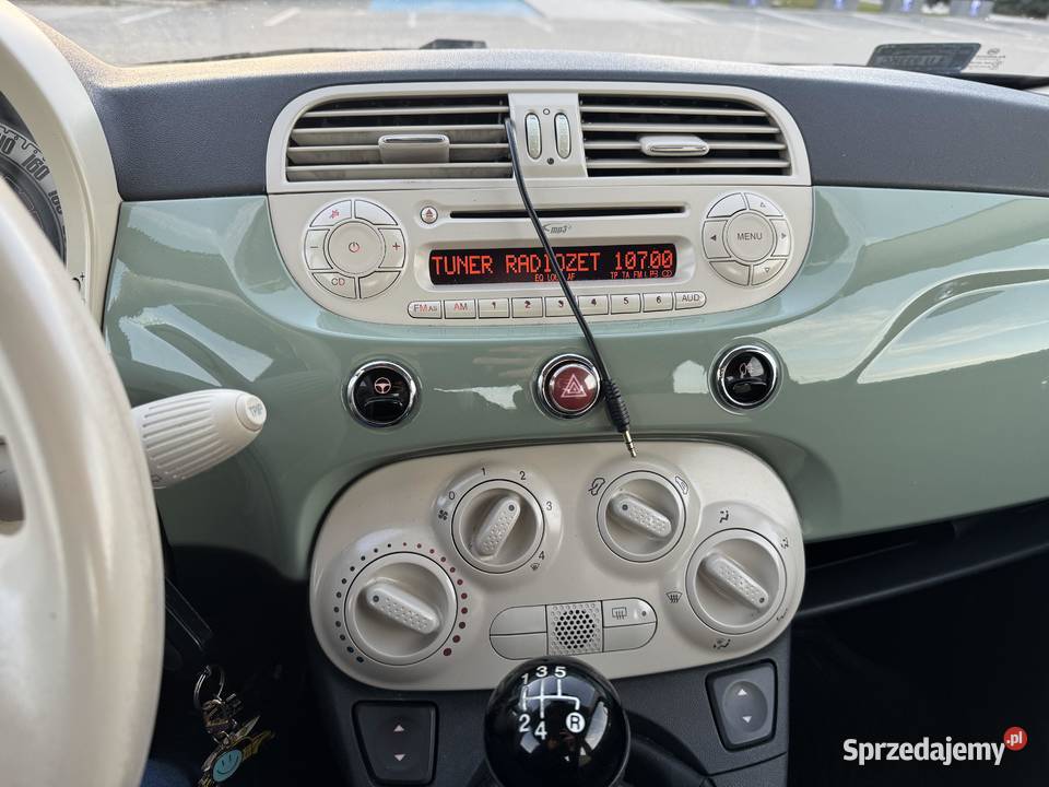 Fiat 500 12 Benzyna MIĘTOWY SALON Lublin 9 900