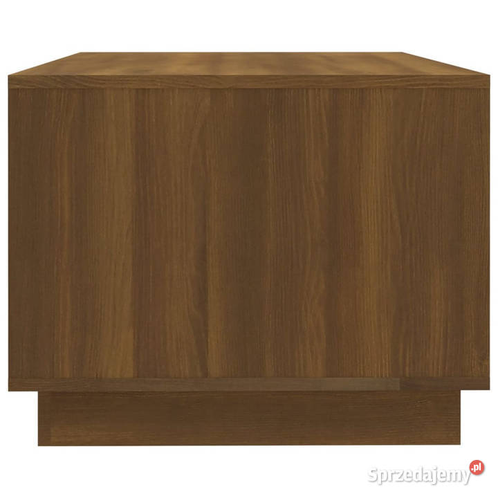 Stolik kawowy brązowy dąb 102x55x43 WM813085 mazowieckie Warszawa