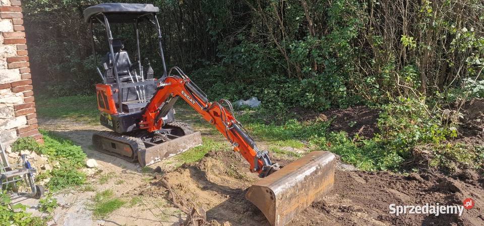 Koparka wynajem minikoparka bez operatora Częstochowa