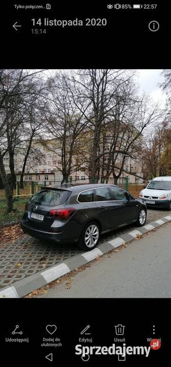 Opel Astra J Sports Touring 16 Turbo Cosmo podkarpackie