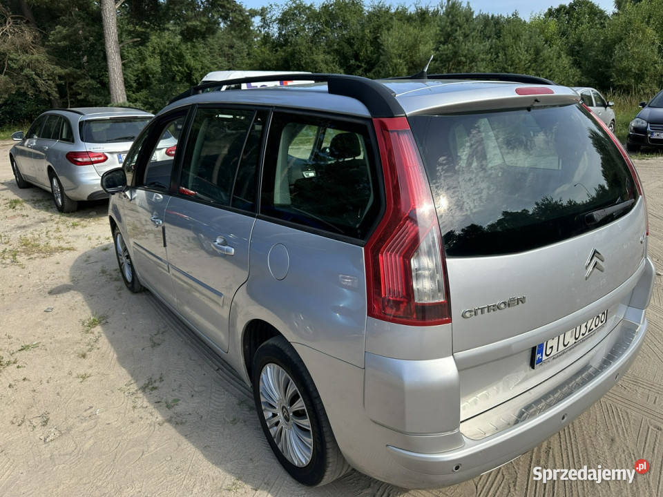 Citroen C4 Grand Picasso Automat7 miejscCzujniki Samochody osobowe pomorskie Wejherowo sprzedam