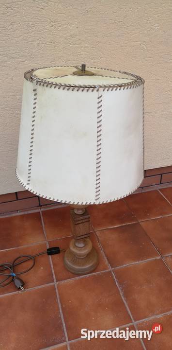 Lampa stylowa stojąca stołowa nocna na stolik Garwolin sprzedam