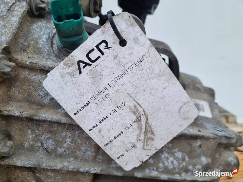 Renault Scenic III 15 DCI SKRZYNIA BIEGÓW Skrzynie biegów manualne Rudka sprzedam