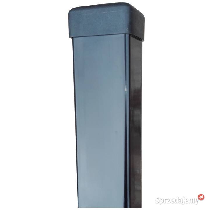 Słupek ogrodzeniowy 60x40 Ral 7016 260 Kostrzyn nad Odrą