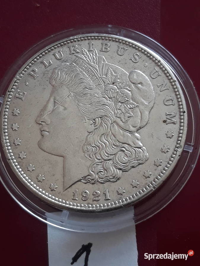 1 Dolar USA Morgan 1921 r 1 Konin sprzedam