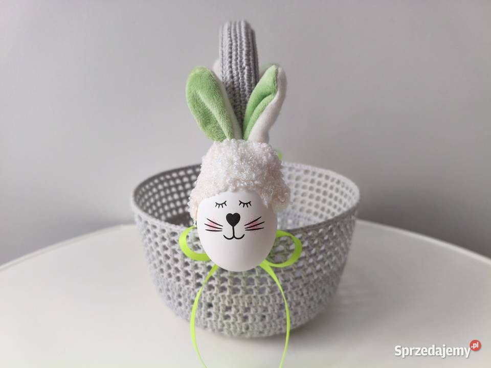 Koszyk Wielkanocny szary Wielkanoc Ropczyce