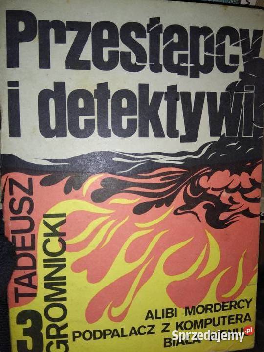Przestępcy i detektywi książki używane Warszawa