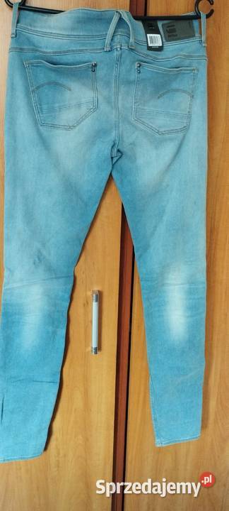 spodnie GSTAR Lynn Mid Skinny 60885D010424 W28 lubelskie Zamość sprzedam