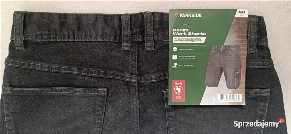 PARKSIDE męskie jeansowe szorty robocze z pętlą Ełk