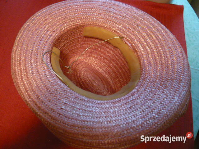 kapelusz słomkowy Nakrycia głowy śląskie Myszków