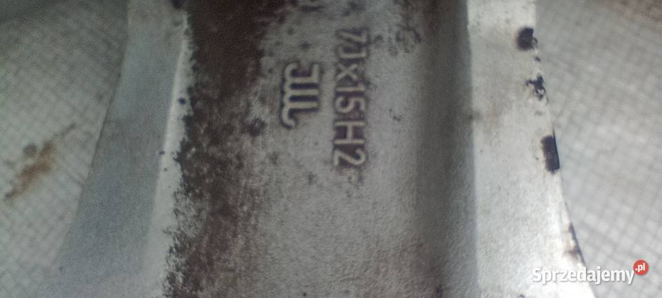 Alufelgi EXIP 15 X7 rozstaw 4X100 Stargard sprzedam
