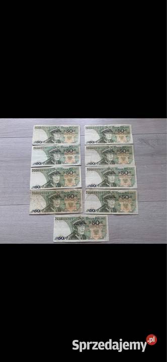 Banknoty z czasów PRL Numizmatyka Wrocław