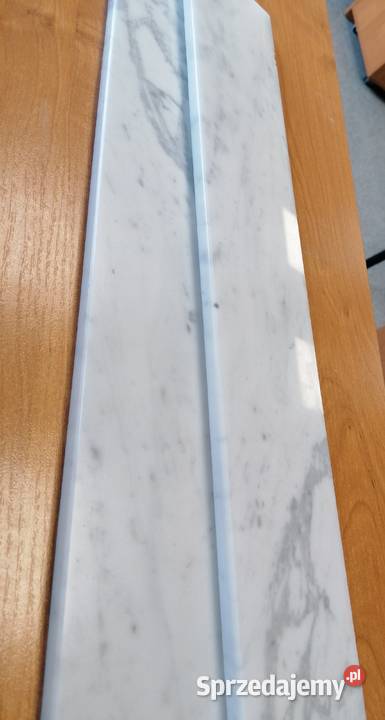 Cokół marmurowy CARRARA BIANCO wys 8 Płytki ścienne Przemyśl