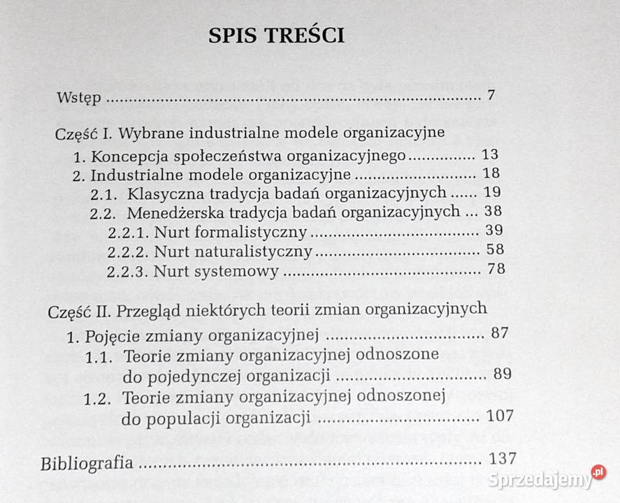 Wybrane zagadnienia myśli organizatorskiej Marek Rok wydania 2000 Chełm