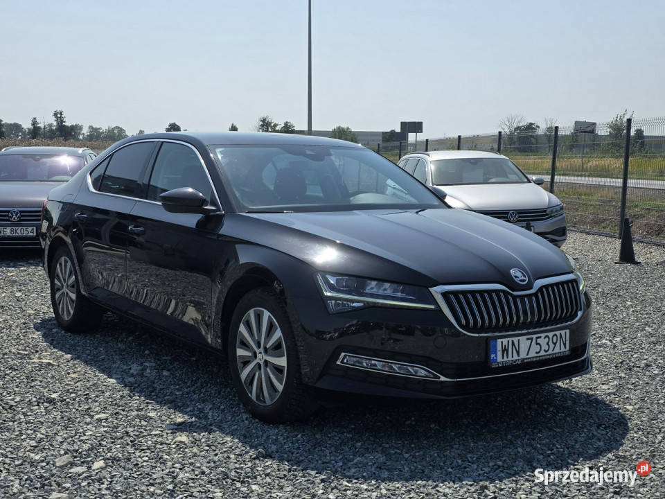 koda Superb 15 TSI Style 150 2021 FV23 74 III centralny zamek Wojkowice sprzedam