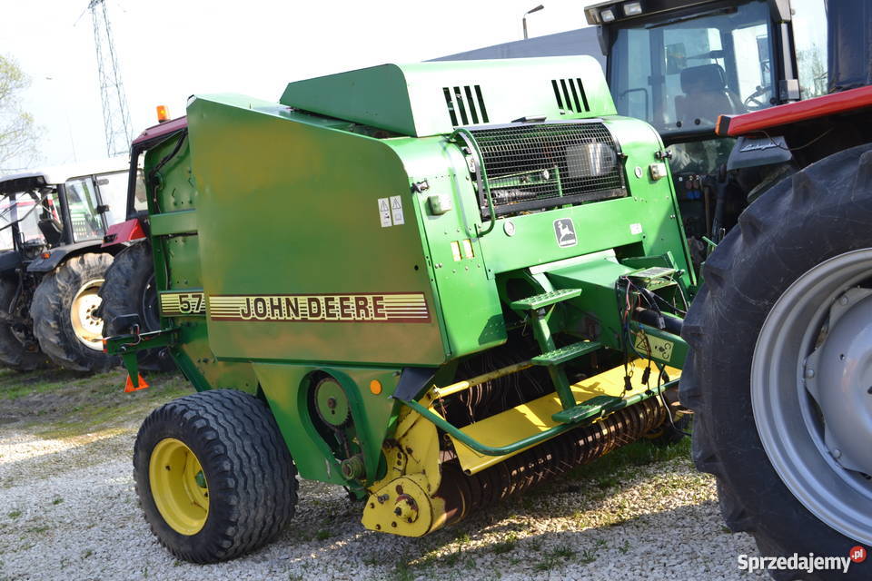 Prasa john deere 575 rotor 578 644 transport Brzeziny