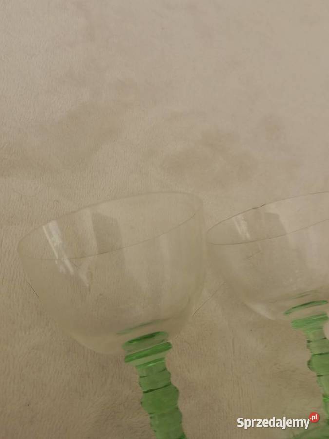 Zestaw kieliszków do likieru Art Deco Polska Toruń