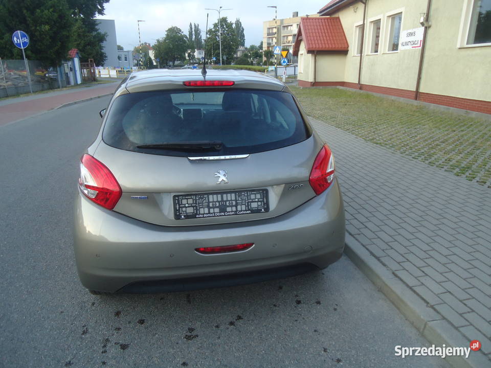 PEUGEOT 208 16HDI 2015r Tablet Nawigacja Klima Nowy Dwór Gdański
