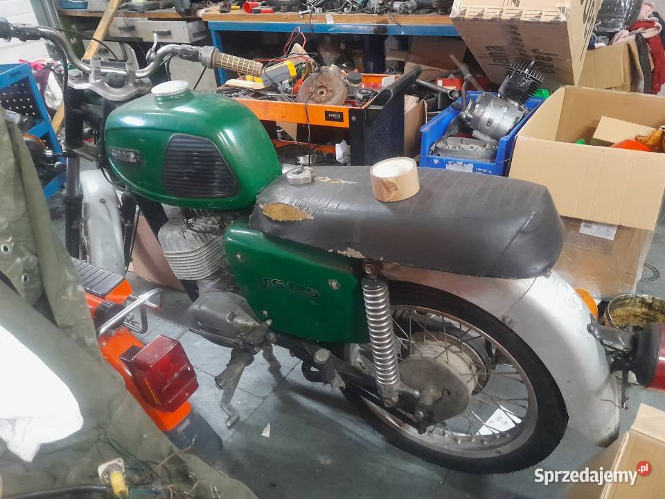 Mz ts 125 z dokumentami redukcja kolekcji 3000km MZ Tychów Nowy