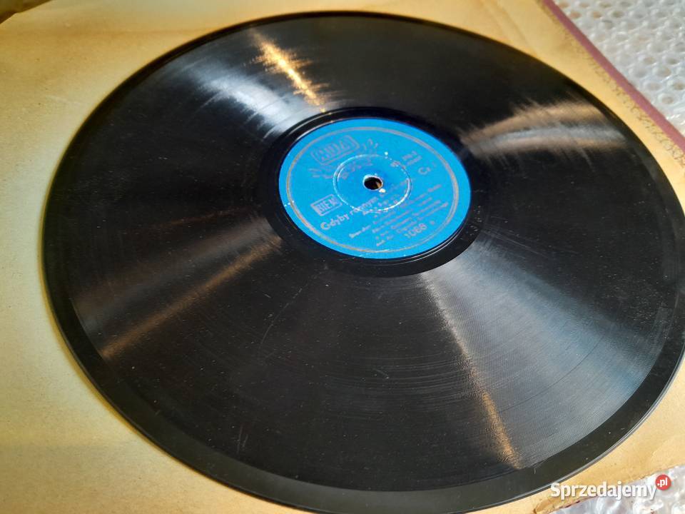 Stary album płyty szelakowe Muza stara płyta Dąbrowa Górnicza