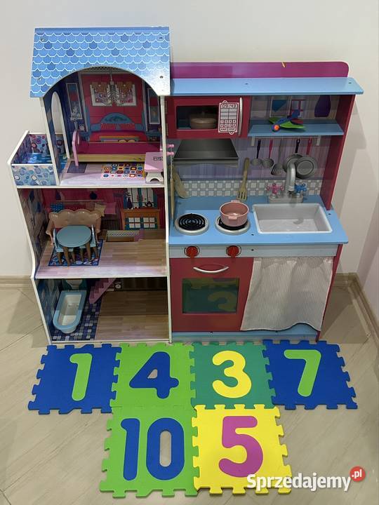Duży domek lalek kuchnia 2w1 113 domek kuchnia Jaworzno sprzedam