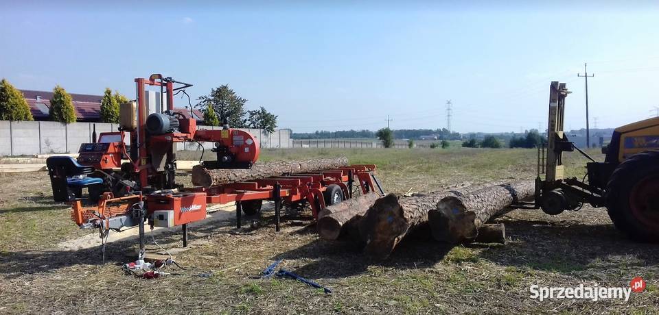 Tartak mobilny trak taśmowy przejezdny łódzkie sprzedam