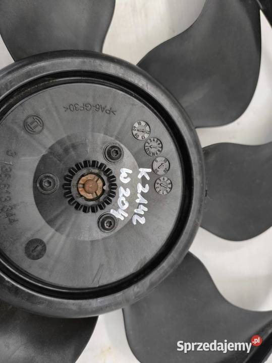 WENTYLATOR CHŁODNICY MODUŁ MERCEDES C W204 LIFT