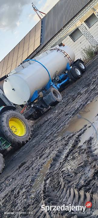 Wóz asenizacyjny cysterna 22000l Masłowice