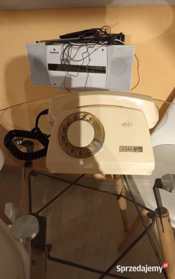 Sprzedam Kolekcjonerski Telefon Stacjonarny PRL Golub-Dobrzyń