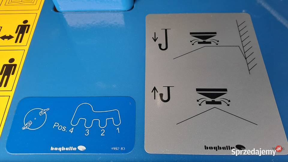 Rozsiewacz nawozów Bogballe L1 base Rozsiewacze nawozów podkarpackie