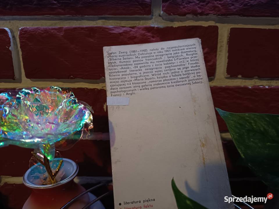 Biografia Historyczna Maria Stuart Stefan Zweig kujawsko-pomorskie Bydgoszcz sprzedam