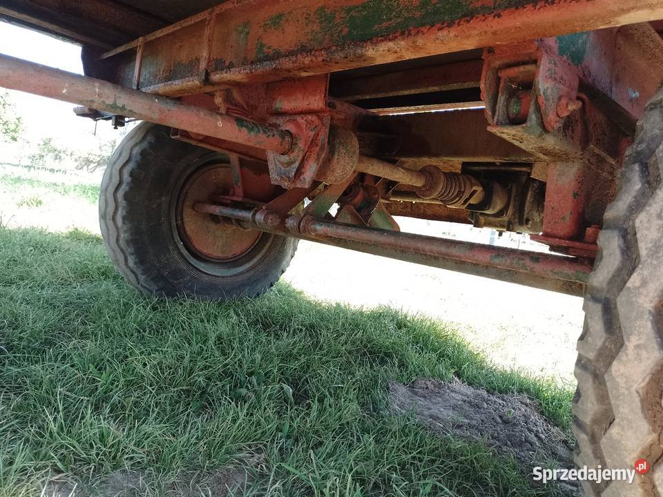 Przyczepa rolnicza rozrzutnik obornika dolnośląskie Bolesławiec