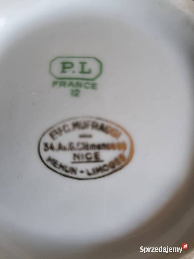 Cukiernica Porcelana Francuska Limoges wielkopolskie