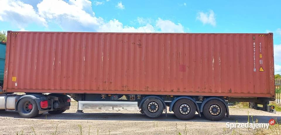 KONTENER MORSKI 40HC 12metrowy podwyższony Kamień
