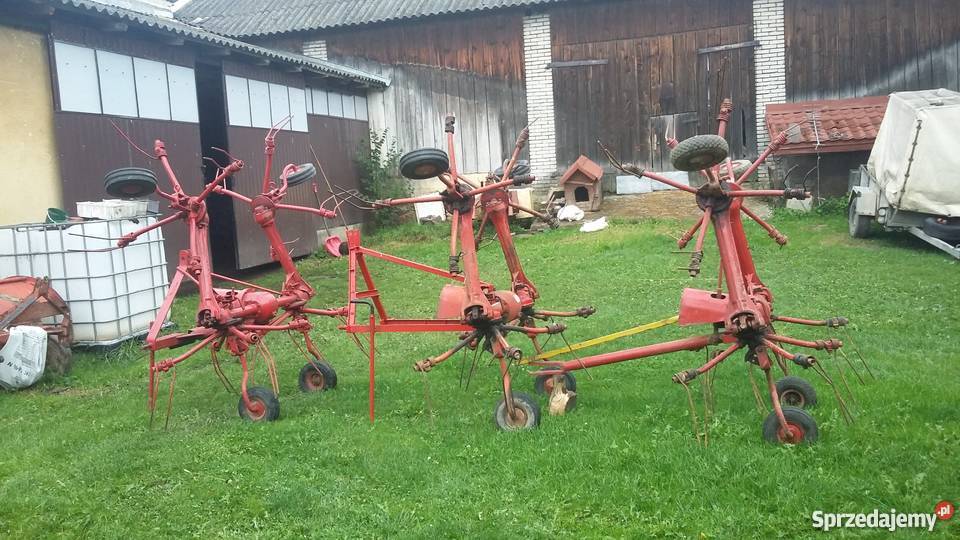 przetrząsarka karuzelowa pająk Fahr kh4 Huta Nowa sprzedam