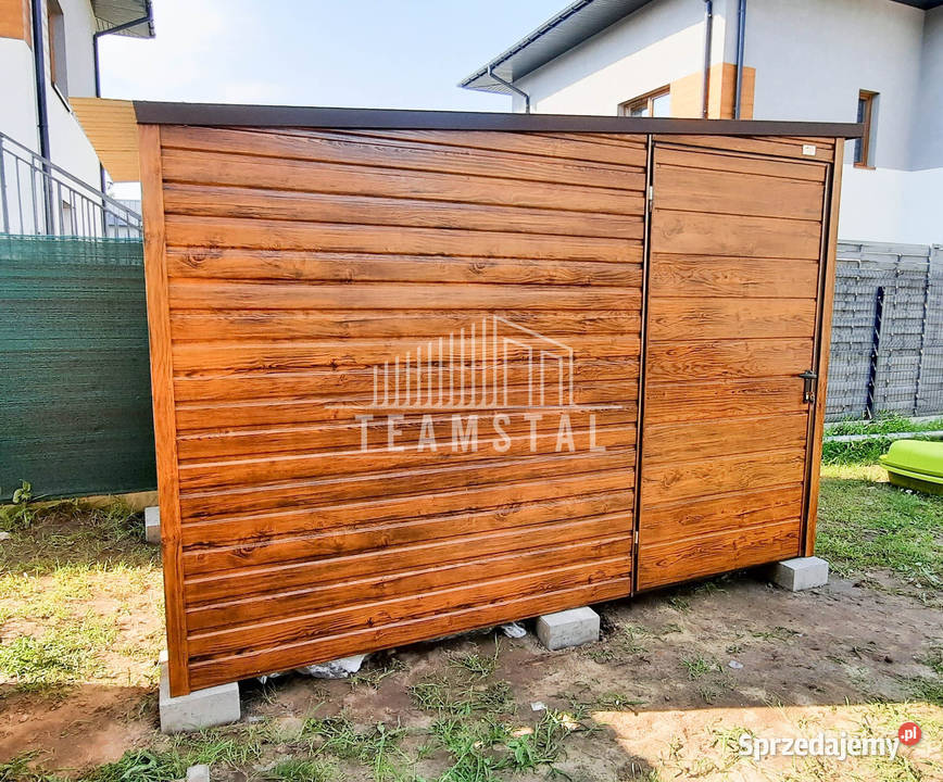 SCHOWEK DOMEK OGRODOWY 3m x 25m spad w lewo Wrocław