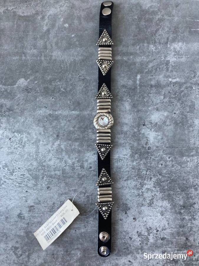 Nowa skórzana bransoletka na buty kozaki choker Nisko