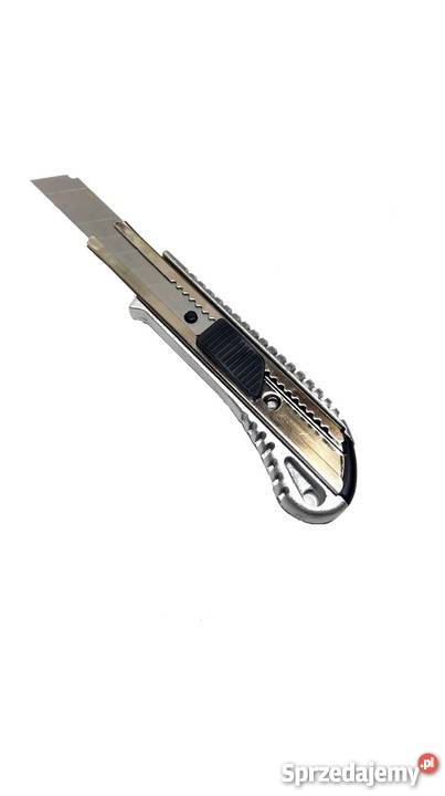 NÓŻYK do Tapet 18mm Metalowy Korpus ŁAMANE Ręczne Myślenice